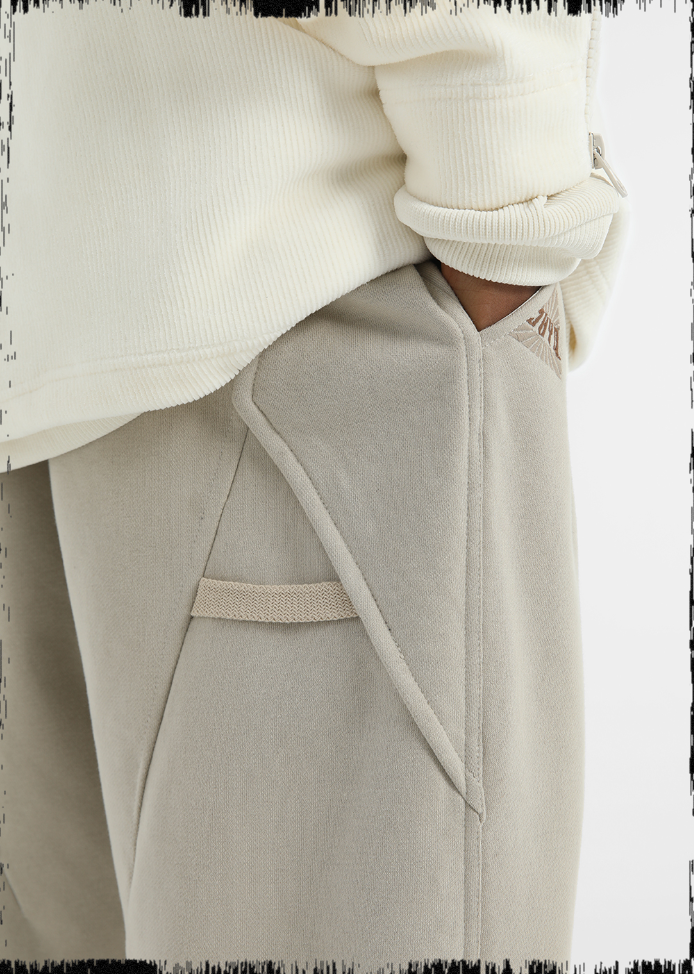 JHYQ Heavyweight Logo Embroidered Sweatpants