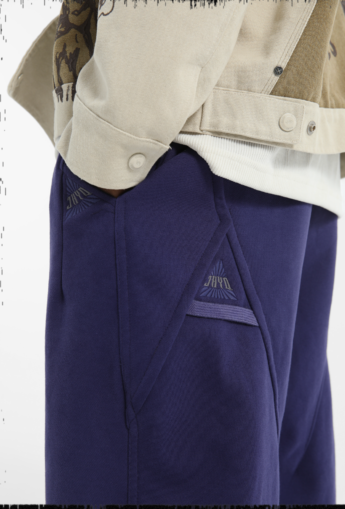 JHYQ Heavyweight Logo Embroidered Sweatpants