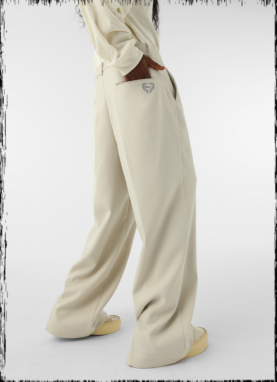 JHYQ Wide Legged Embroidered Western Pants