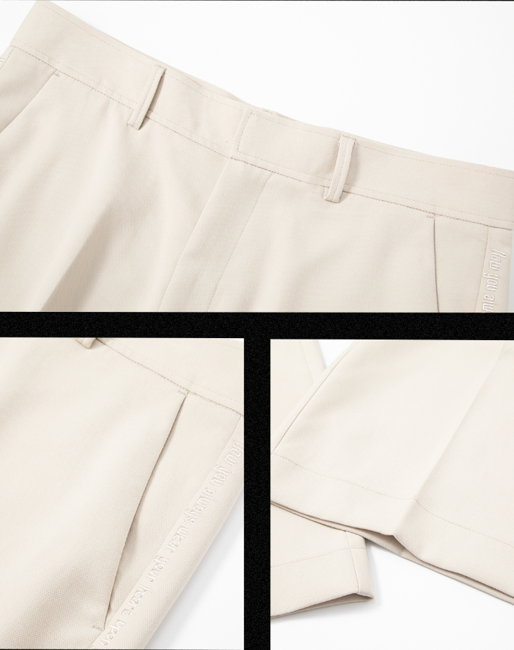 JHYQ Wide Legged Embroidered Western Pants