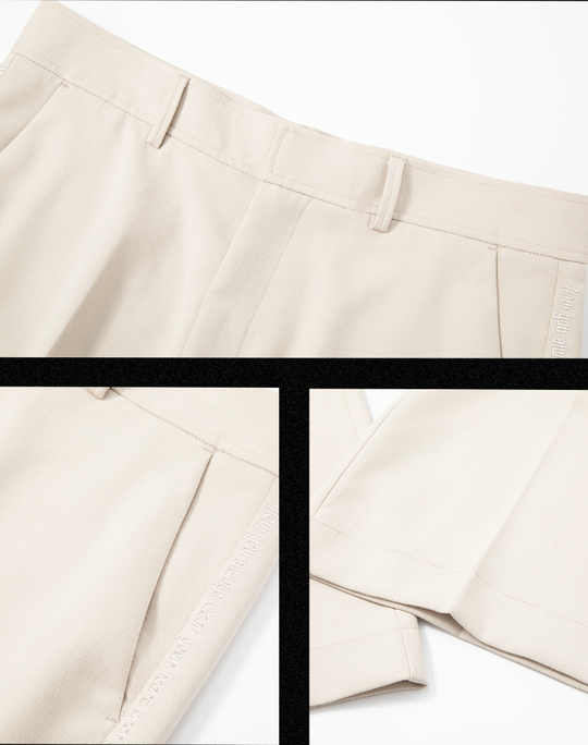 JHYQ Wide Legged Embroidered Western Pants