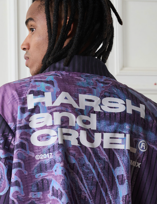 Harsh and Cruel Cyber Skeleton Full Print Cuban Shirt