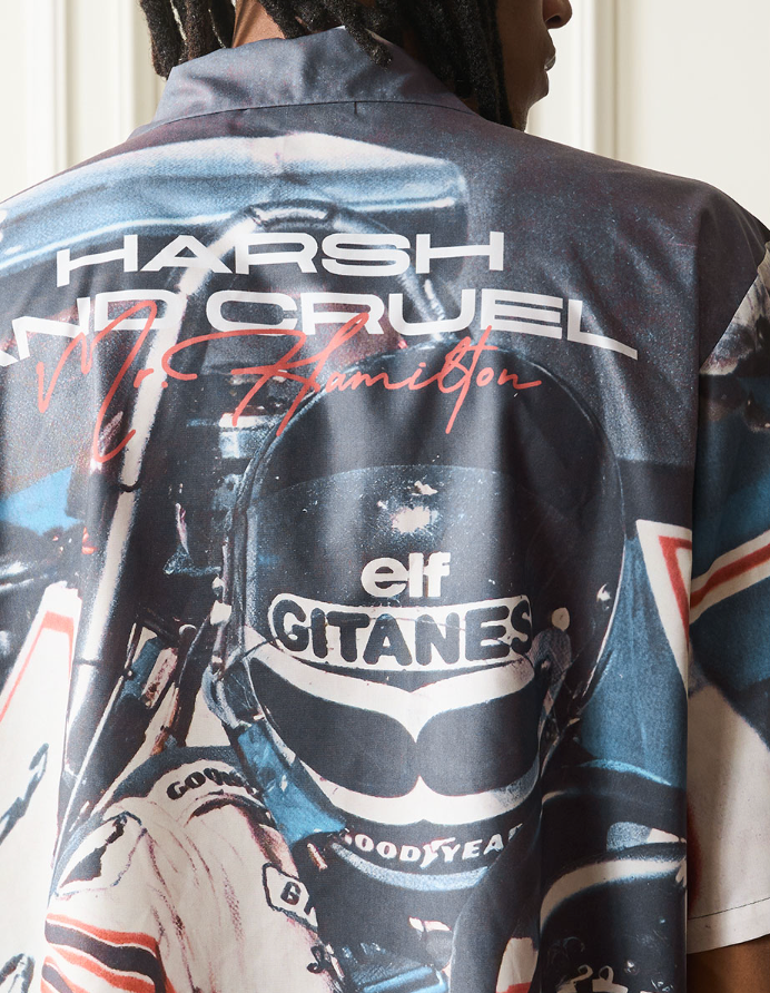 Harsh and Cruel Racing Driver Full Printed Cuban Shirt
