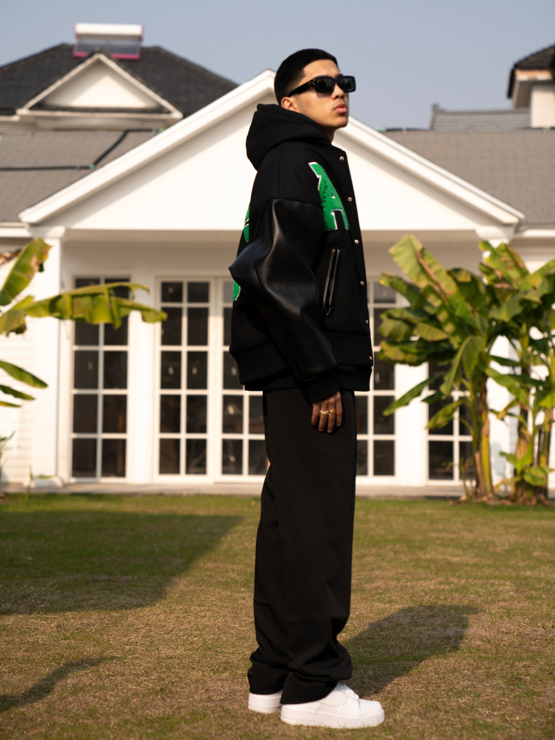 DONCARE A Few Good Kids AFGK 3D Logo Varsity Jacket