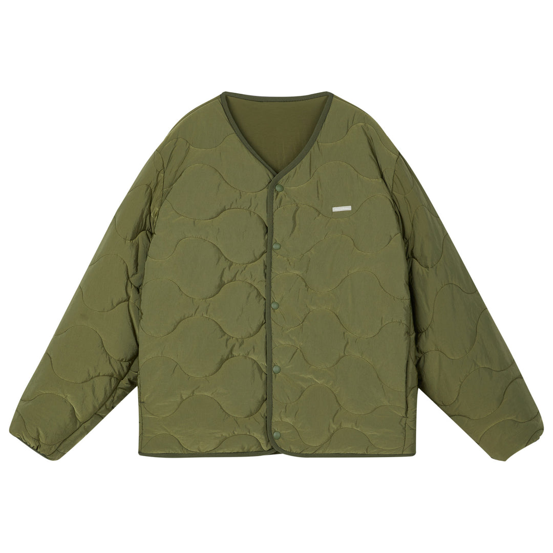 Wassup House Reversible Military Quilt Jacket