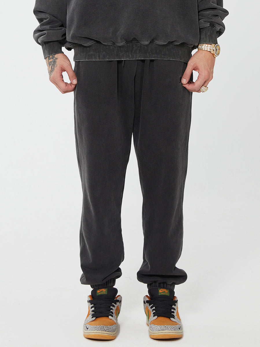 F2CE Embroidered Logo Basic Sweatpants | Face 3 Face
