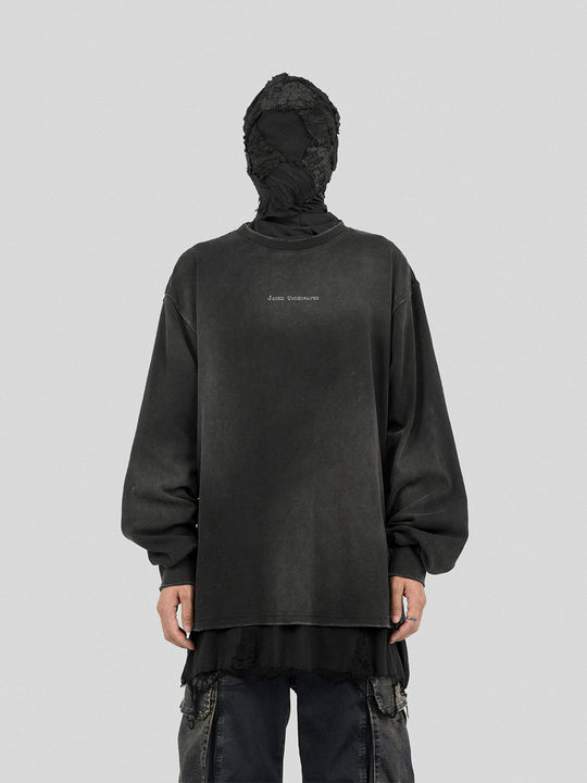 UNDERWATER Light Shadow Printed Long Sleeve Tee