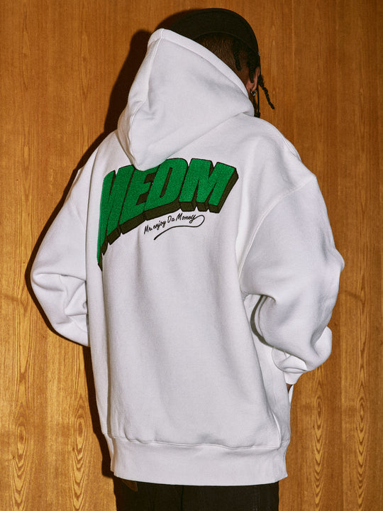 MEDM Ins Wind Super Fire Logo Hoodie | Face 3 Face
