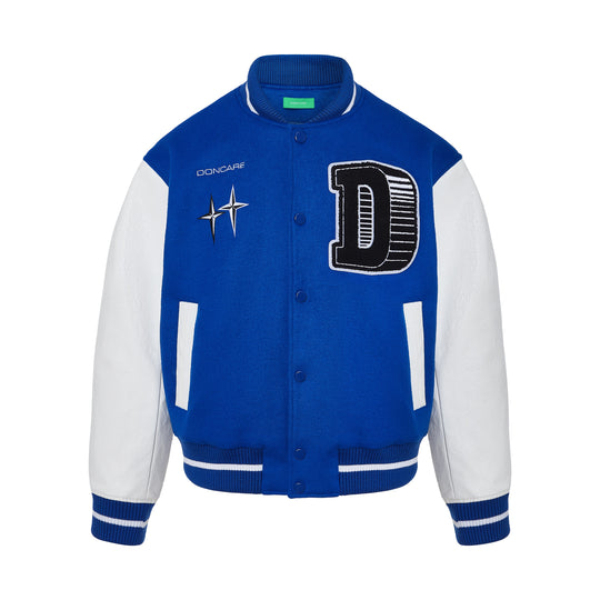 DONCARE D LOGO Varsity Jacket | Face 3 Face