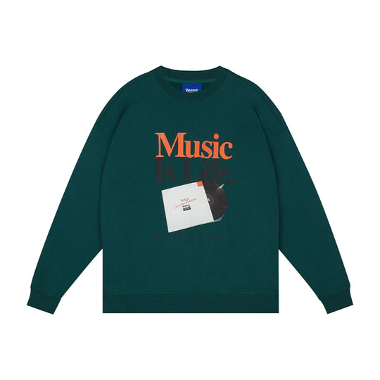 Wassup House LIFE Printed Sweatshirt