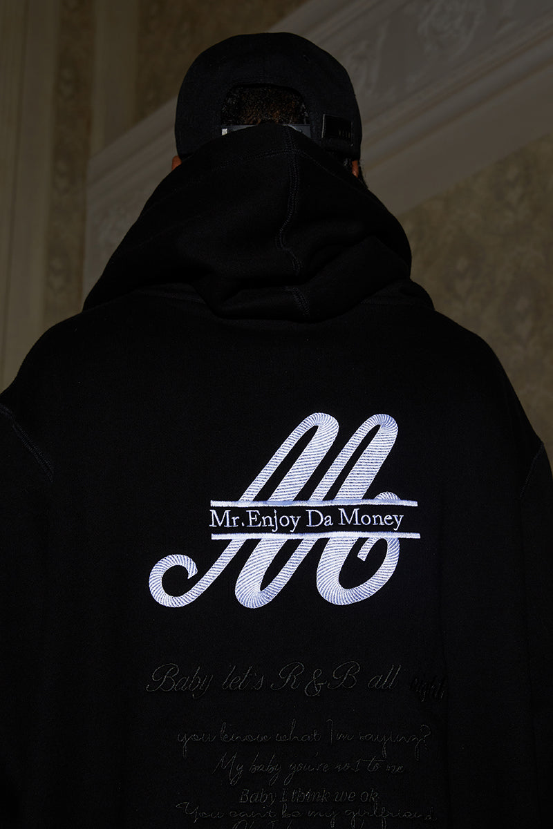 MEDM Snake Letters Logo Zipper Hoodie | Face 3 Face