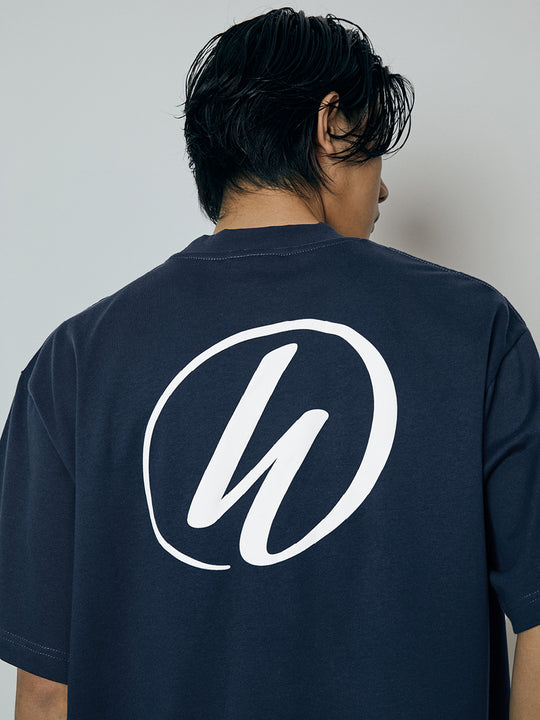 Wassup Basic foam printed Logo Tee | Face 3 Face