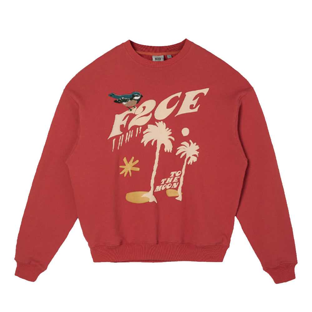 F2CE LOGO Foam Creative Print Embroidery Sweatshirts | Face 3 Face