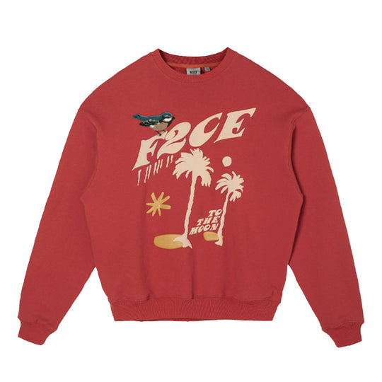 F2CE LOGO Foam Creative Print Embroidery Sweatshirts | Face 3 Face