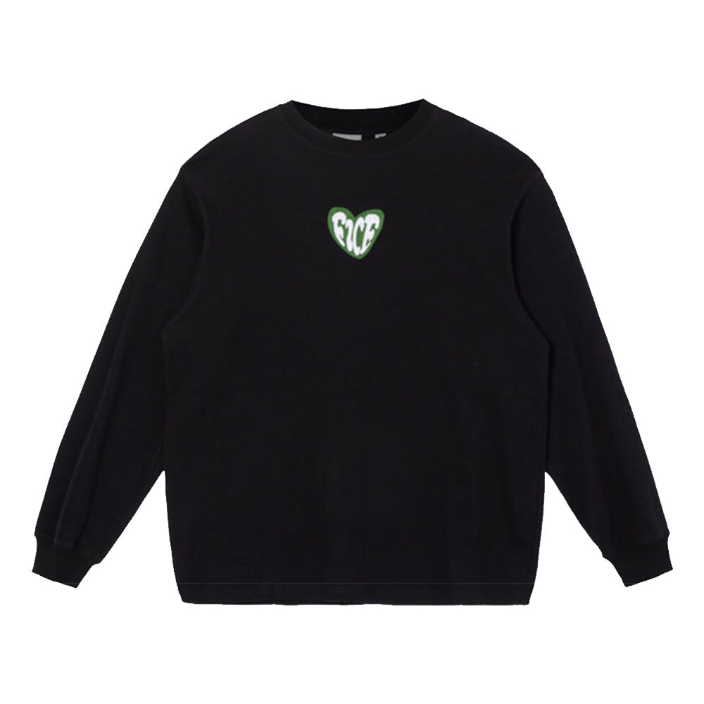 F2CE Love Heart LOGO Long Sleeved Tee | Face 3 Face