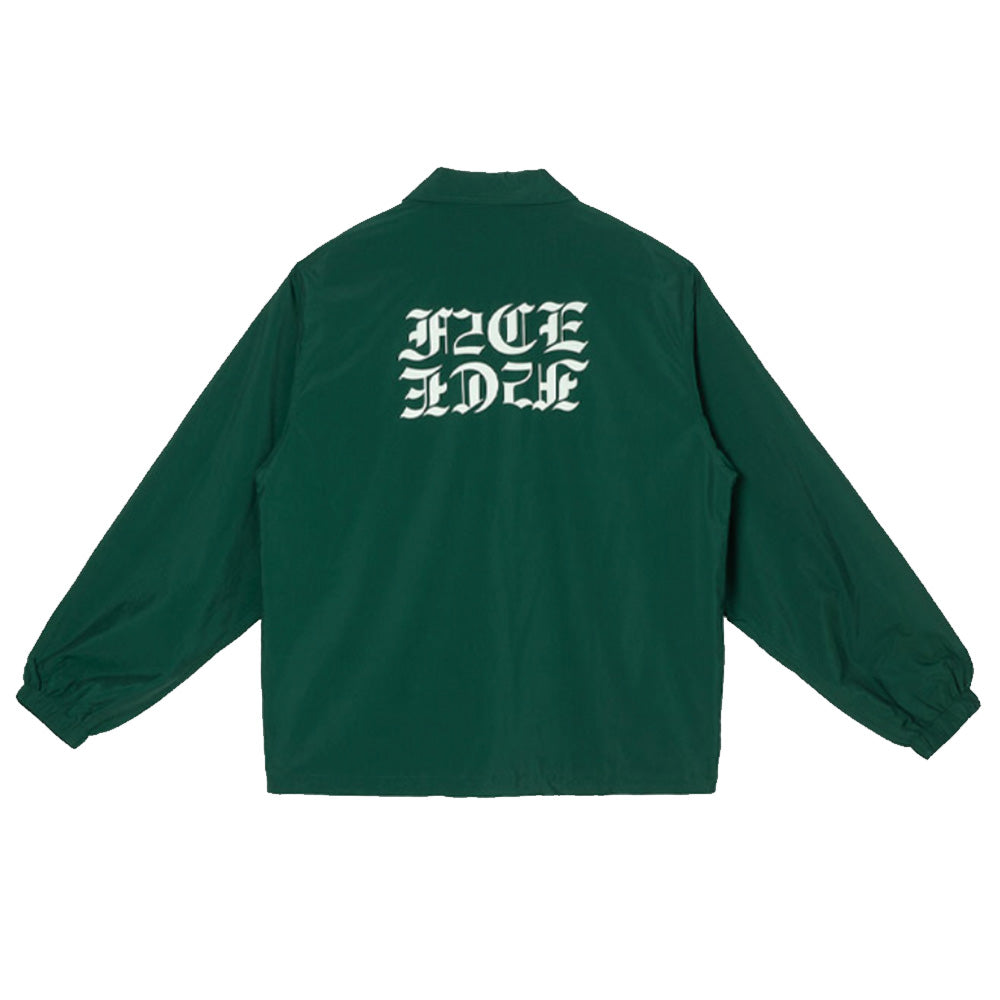 F2CE LOGO Print Towel Embroidery Coach Jacket | Face 3 Face