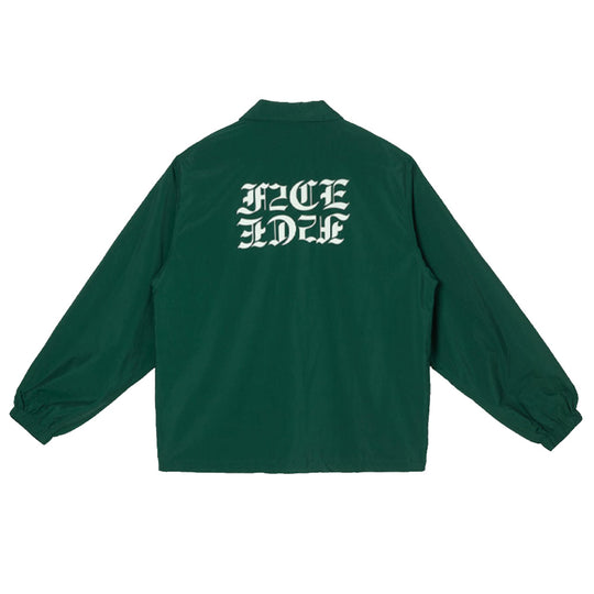 F2CE LOGO Print Towel Embroidery Coach Jacket | Face 3 Face