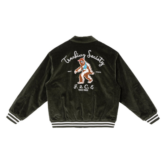 F2CE Embroidered Corduroy Varsity Jacket | Face 3 Face