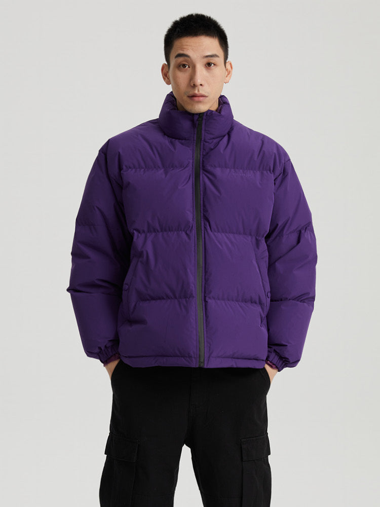 Wassup House Basic Stand Up Collar Down Jacket