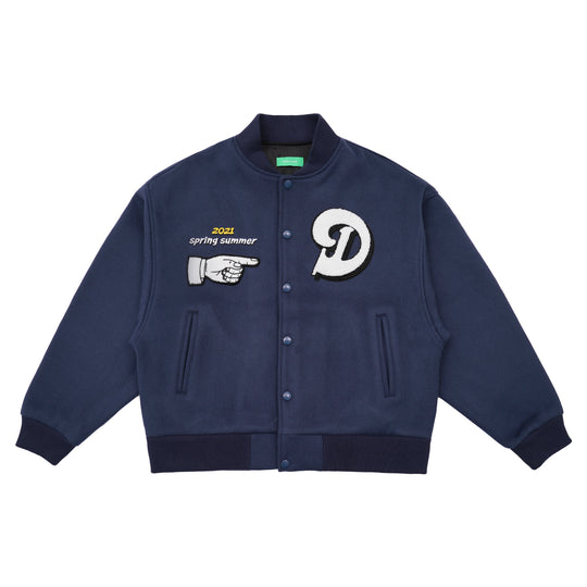 DONCARE Skyline Varsity Jacket | Face 3 Face