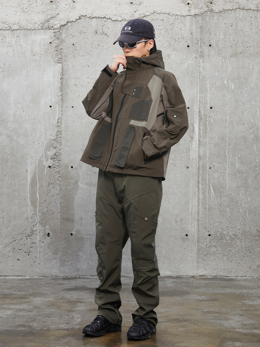 F2CE Multi Pocket Deconstruction Punching Jacket