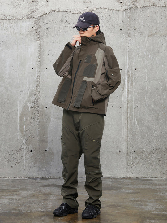 F2CE Multi Pocket Deconstruction Punching Jacket
