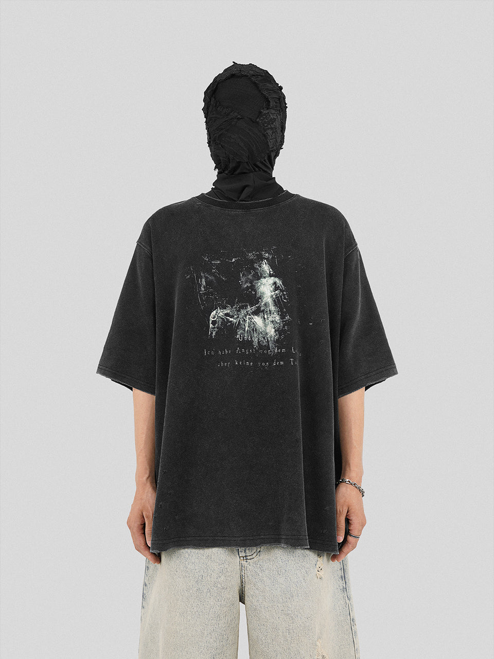 UNDERWATER Destruction Undead Knight Printed Tee