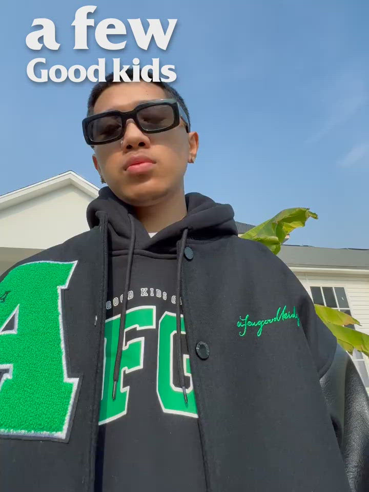 AFGK 3D Logo Varsity Jacket