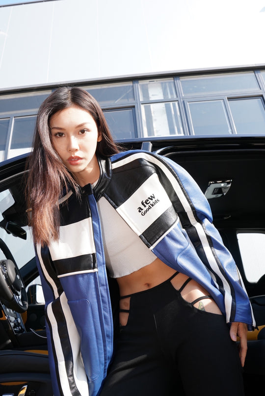 Biker jacket | Moto Jacket / Biker Racing Jacket | Face 3 Face