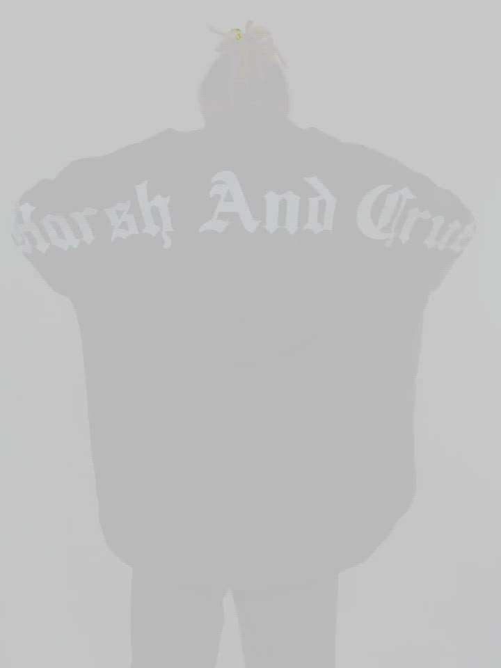 Harsh and Cruel Large Letters Logo Long Sleeved Shirt