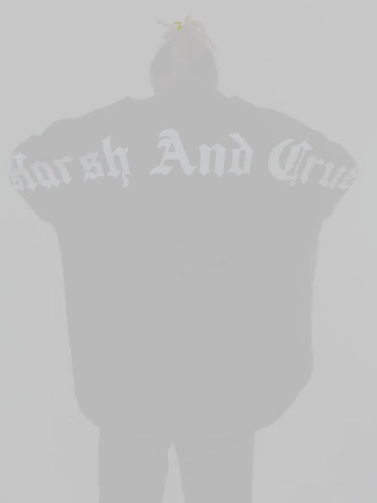 Harsh and Cruel Large Letters Logo Long Sleeved Shirt