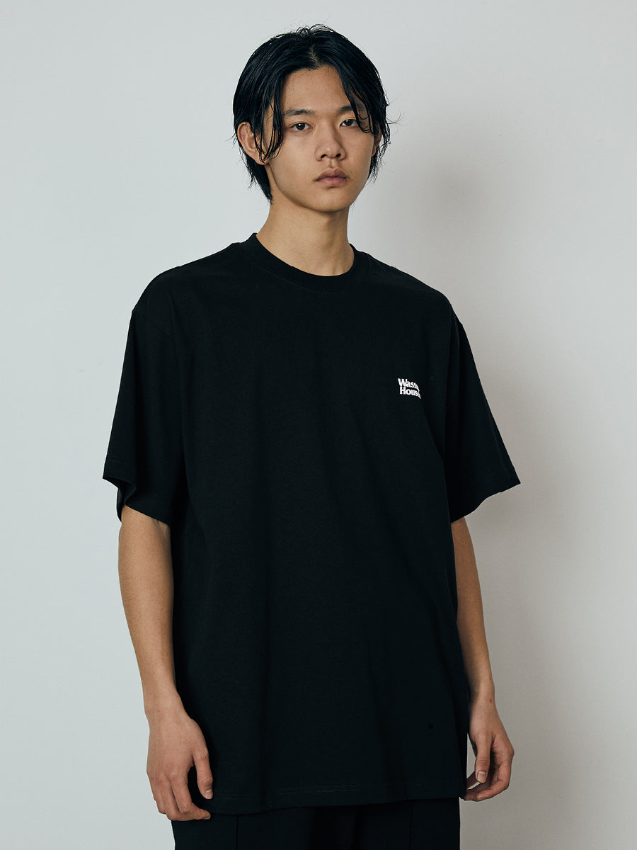 Wassup Basic foam printed Logo Tee | Face 3 Face