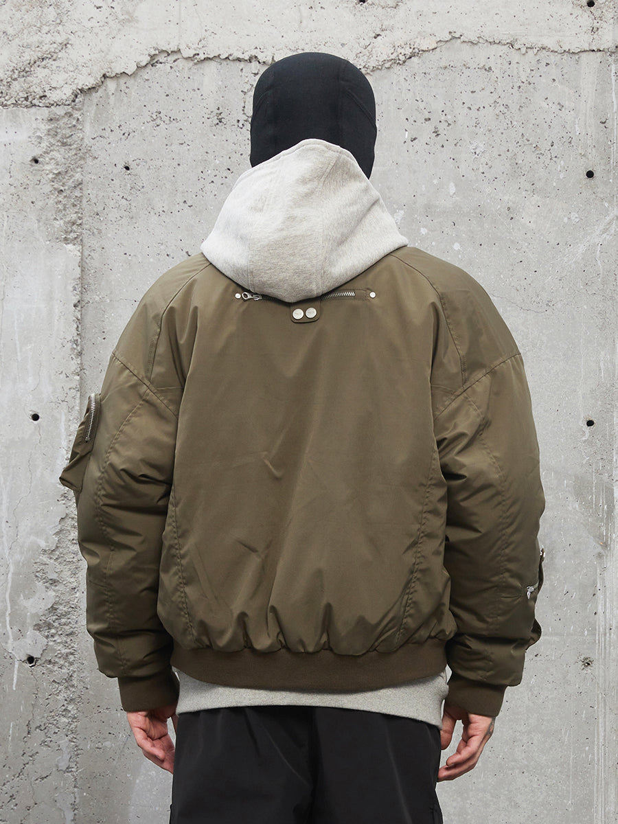 F2CE 3D Pockets Bomber Flight Jacket