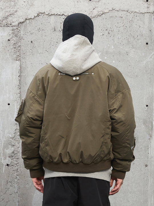F2CE 3D Pockets Bomber Flight Jacket