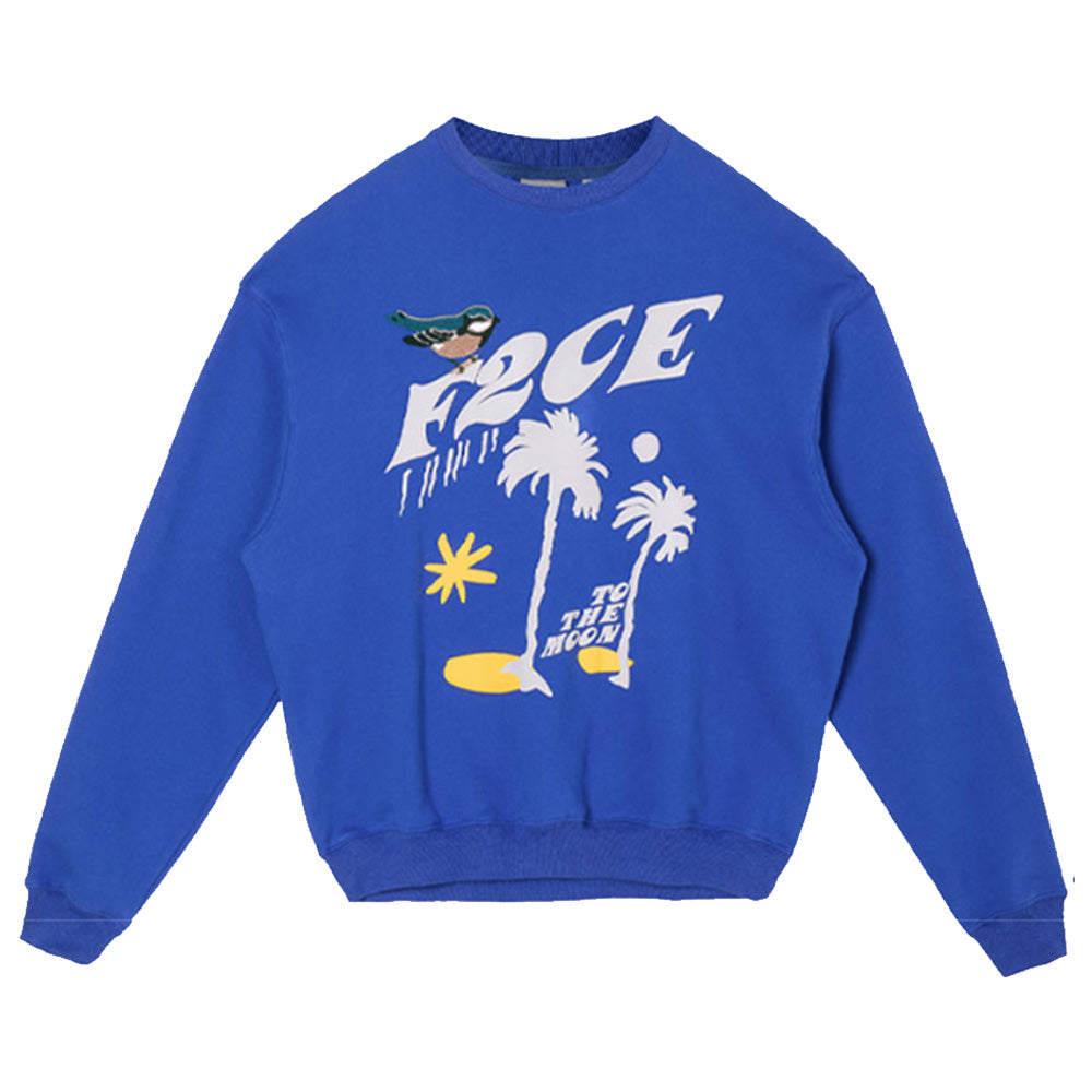 F2CE LOGO Foam Creative Print Embroidery Sweatshirts | Face 3 Face