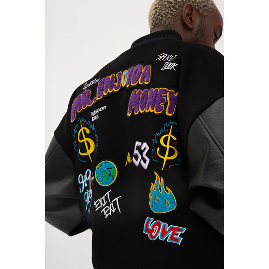 MEDM Symbols Varsity Jacket | Face 3 Face