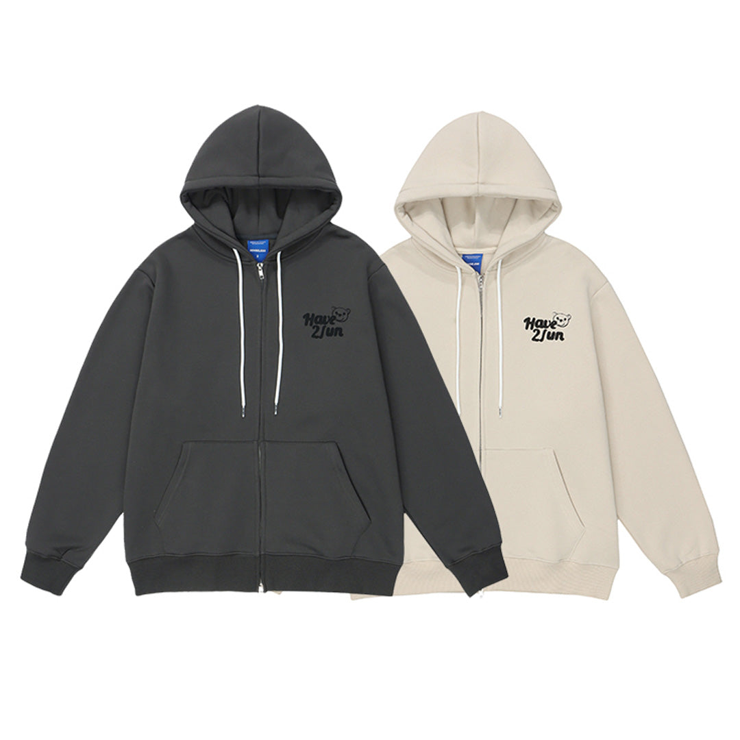 F3F Select Japanese Retro Cartoon Anime Zip Hoodie