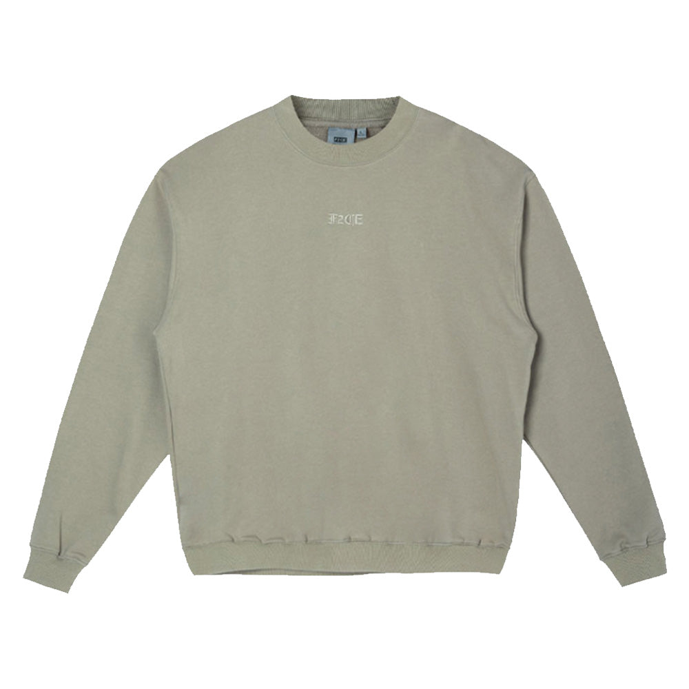 F2CE Embroidered LOGO Basic Pullover Sweatshirts | Face 3 Face