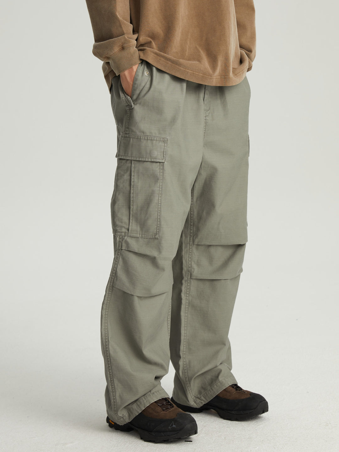 Wassup House Bamboo Pattern M51 Work Pants
