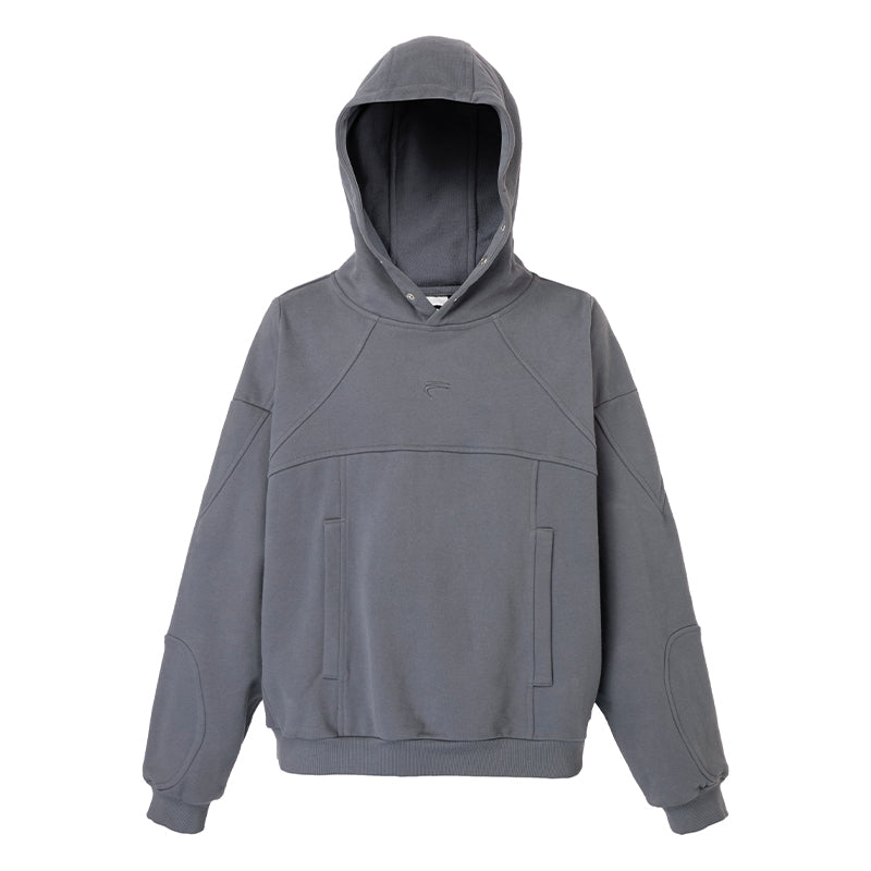 F2CE Logo Buttons Hoodie