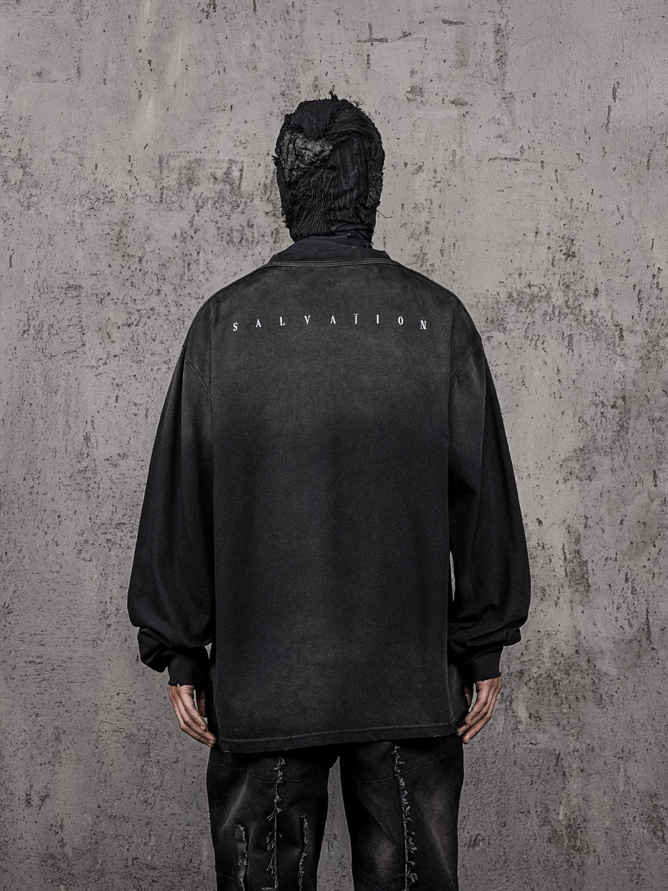 UNDERWATER Destruction Dark Printed Long Sleeve Tee