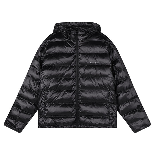 Wassup House Basic Glossy Hooded Down Jacket
