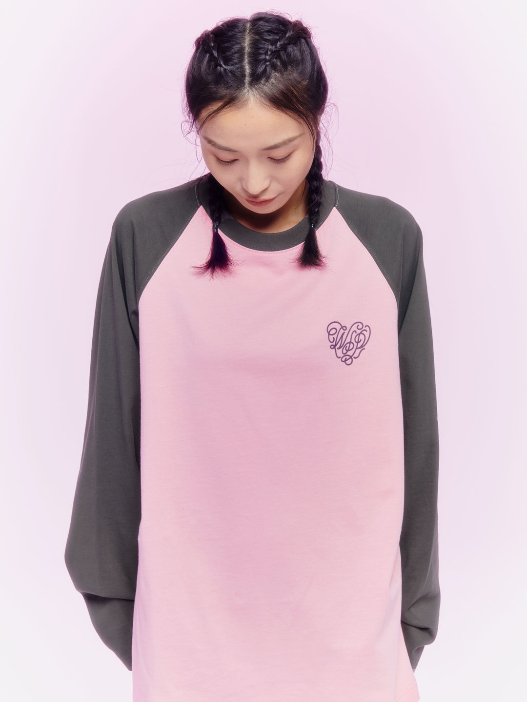 Wassup House Love Heart Logo Long Sleeved Tee