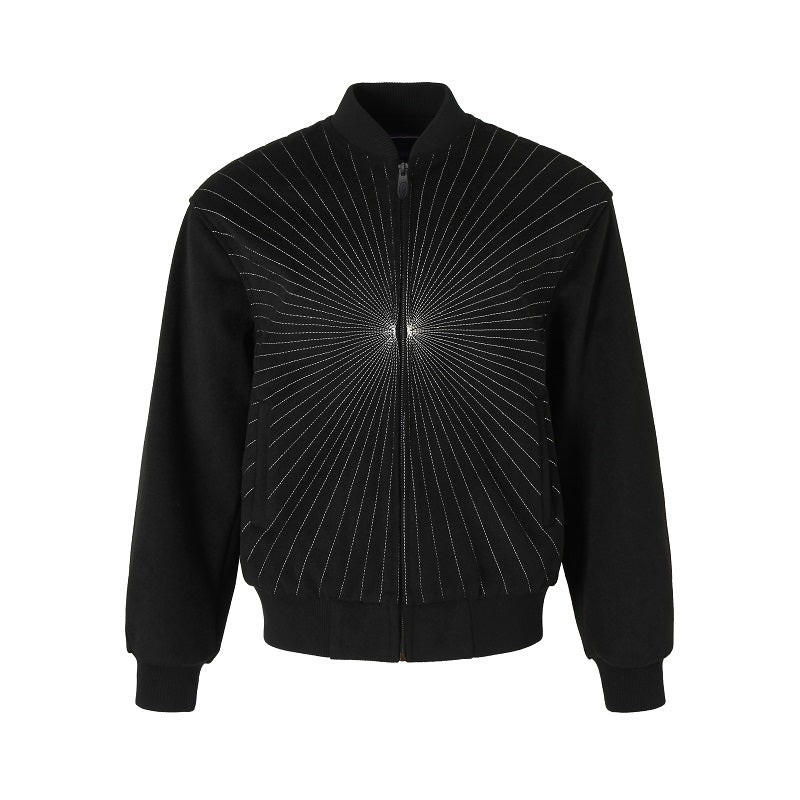 YADcrew Radiation Baseball Jacket