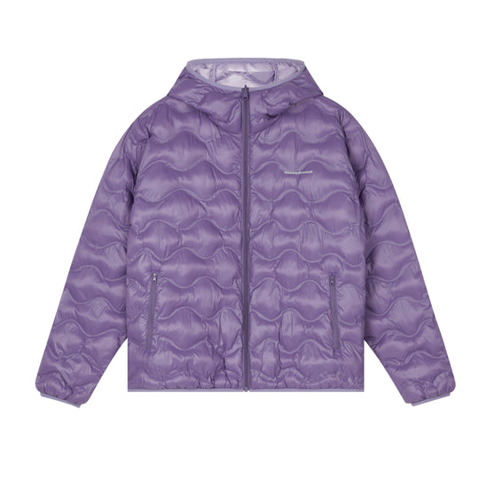 Wassup House Reversible Military Quilt Hooded Down Jacket