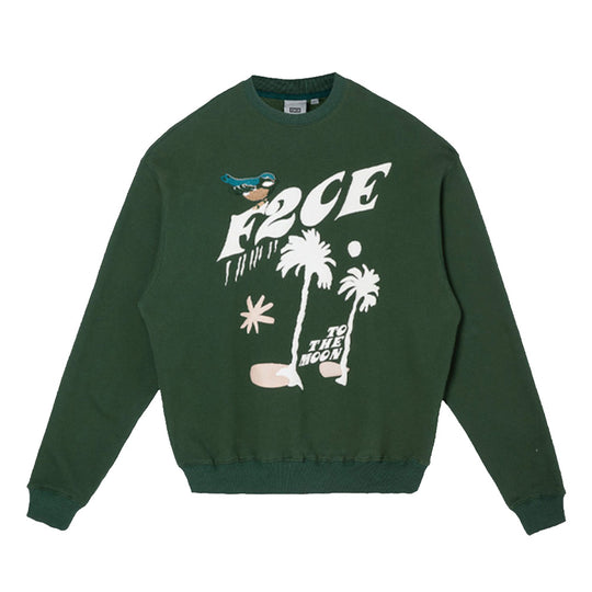 F2CE LOGO Foam Creative Print Embroidery Sweatshirts | Face 3 Face