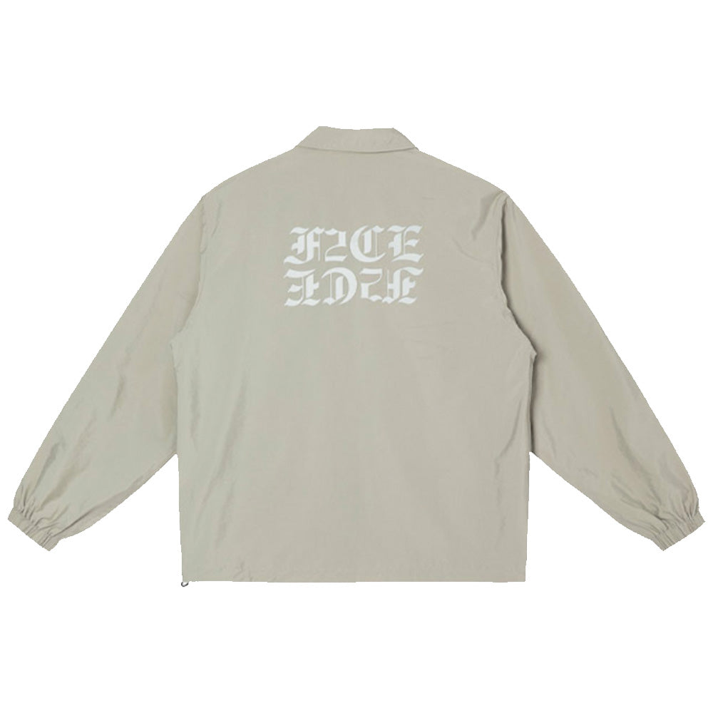 F2CE LOGO Print Towel Embroidery Coach Jacket | Face 3 Face