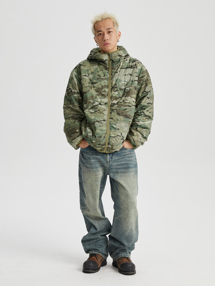 Wassup House Camouflage Hooded Jacket