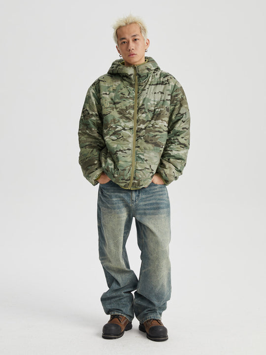 Wassup House Camouflage Hooded Jacket