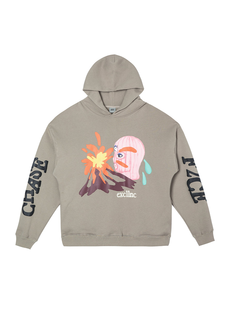 F2CE Foam Printing Pullover Hoodie | Face 3 Face